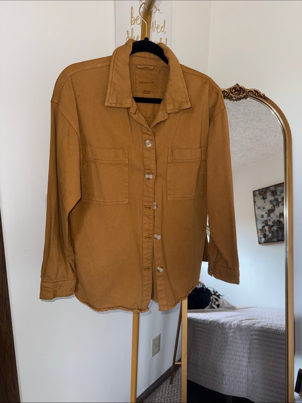 Thread & Supply Women's Tan Utility Jacket